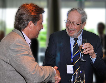 James Macsay and Edgar Schein at the Trias Kongress 2009